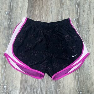 Nike Shorts - Black, White, and Purple/Pink Color